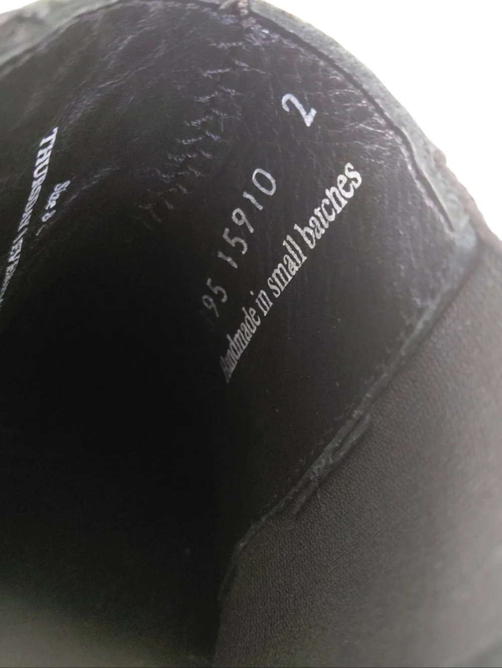 Thursday Boot Company Men'svsize 9.5 Black Leather Chukka Boots